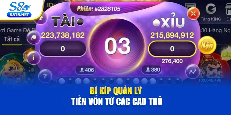 Bí kíp quản lý tiền vốn từ các cao thủ